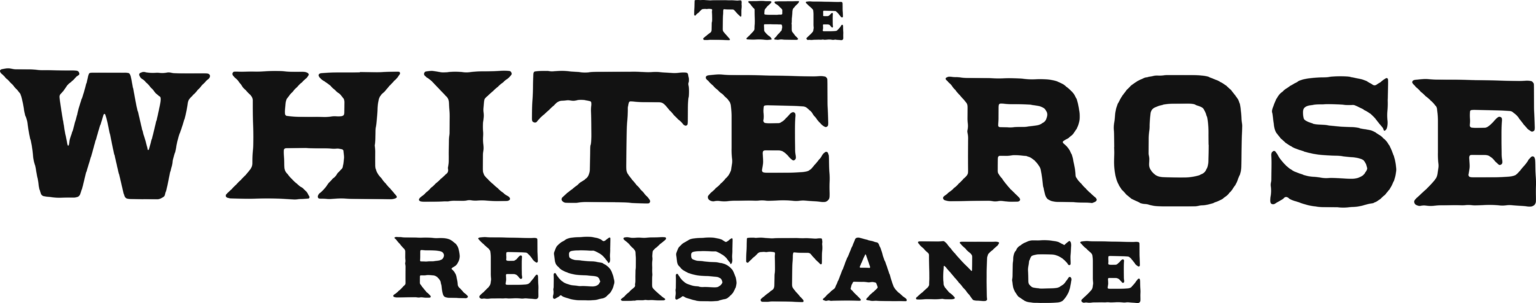 The White Rose Resistance logo