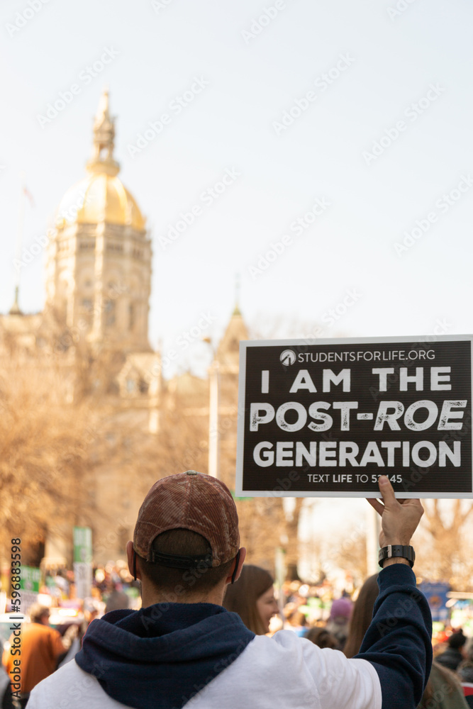 Advocates rallying for life at the Colorado State Capitol